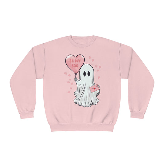 Be My Boo Valentines Day Crewneck Sweatshirt