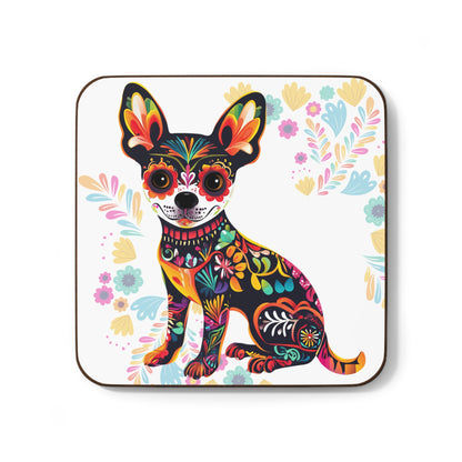 Dia De Los Muertos, Day of The Dead - Hardboard Back Coaster